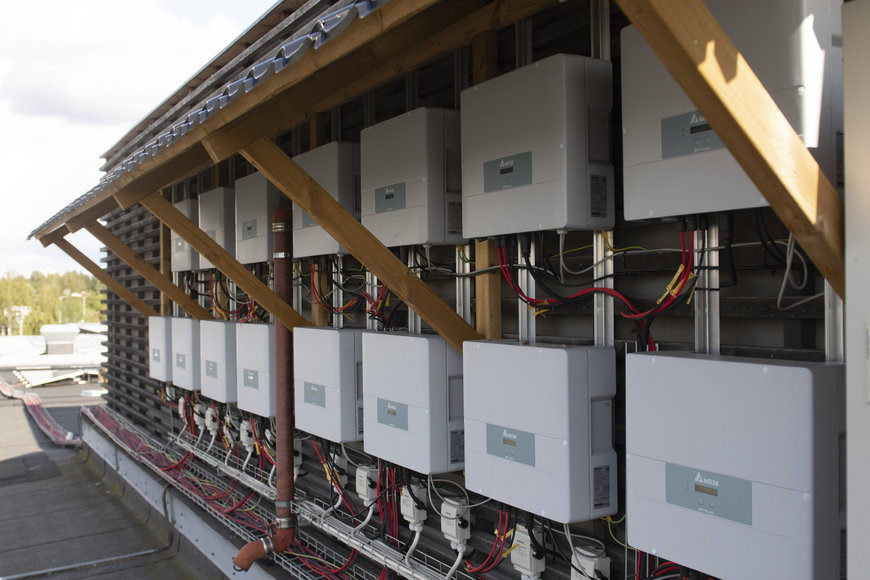 Die Wohnungsbaugenossenschaft Oslo investiert in ein PV-Aufdachprojekt mit insgesamt 1,29 MW mit Delta-Wechselrichtern